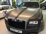 Rolls-Royce Wraith Black Matt by Print Tech 2017 года